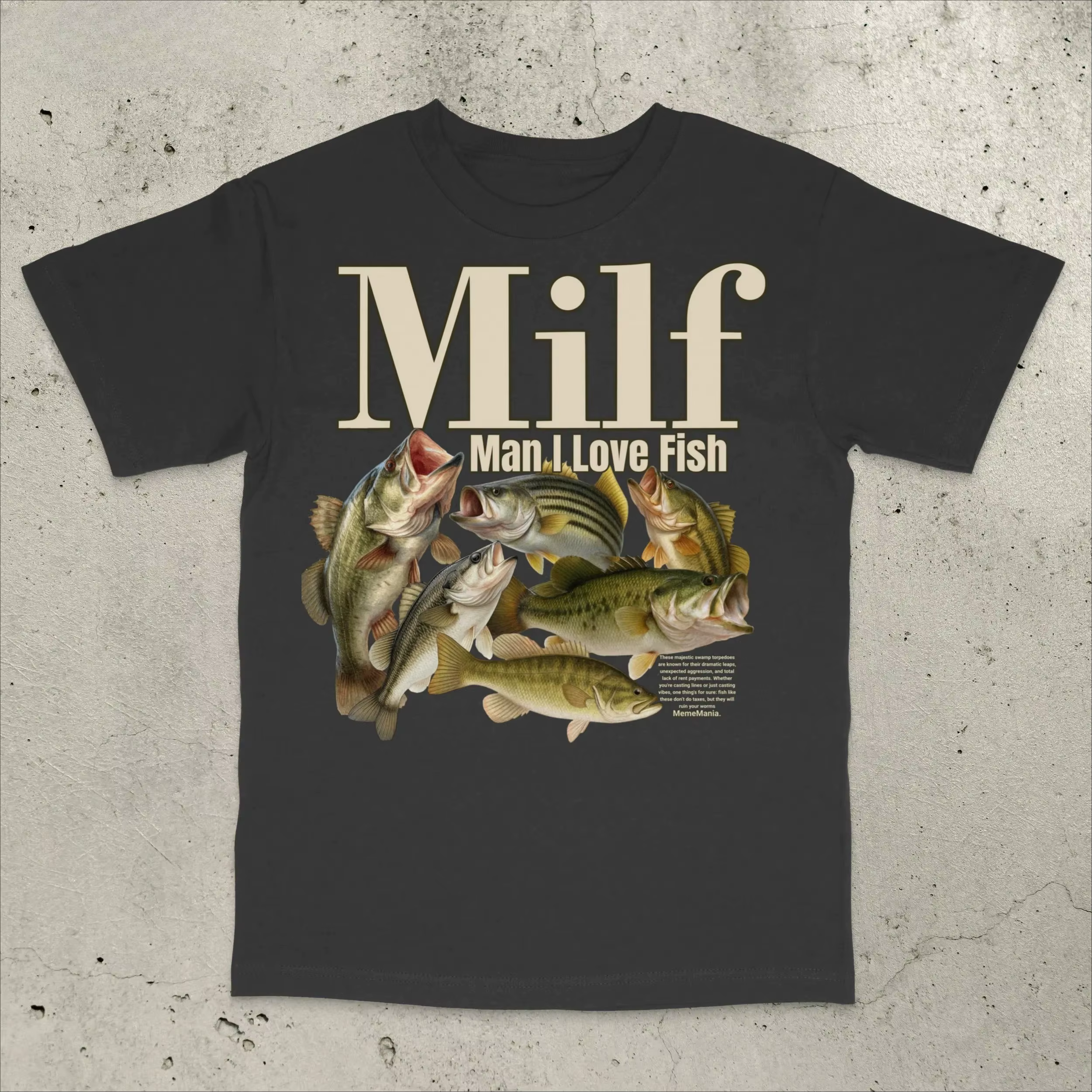 Homme J'aime le poisson T-Shirt