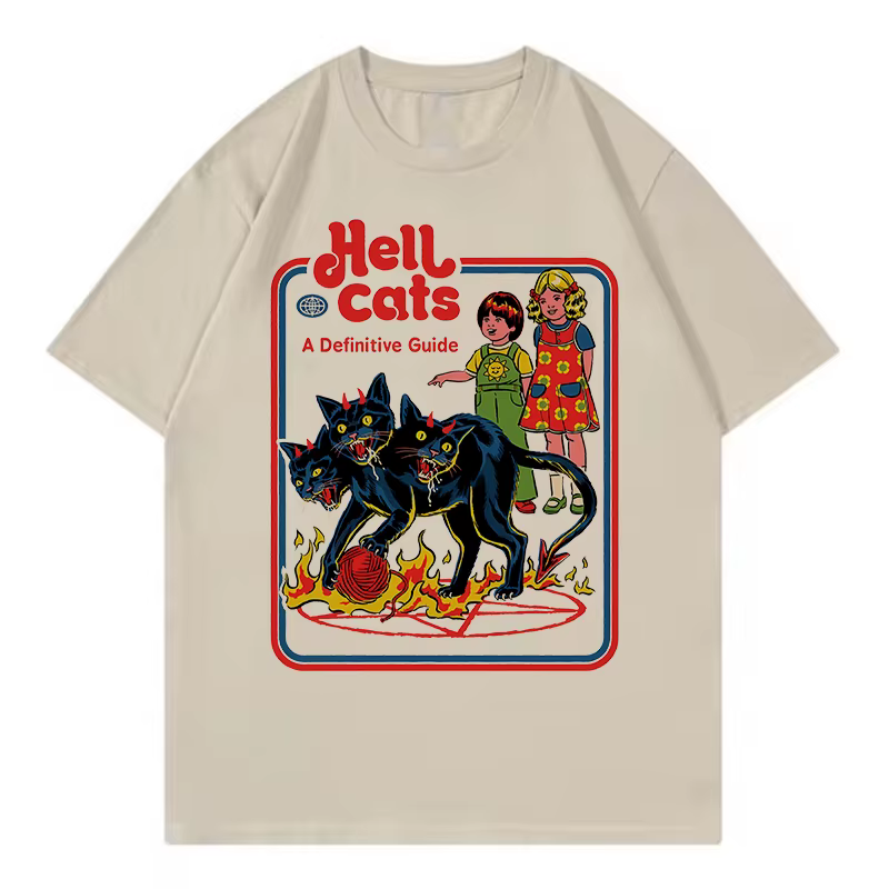 Humor Comci Cat T-shirts drôles pour hommes