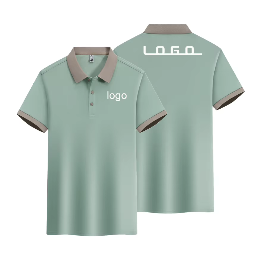 Polos à manches courtes avec logo d'entreprise personnalisé pour femmes