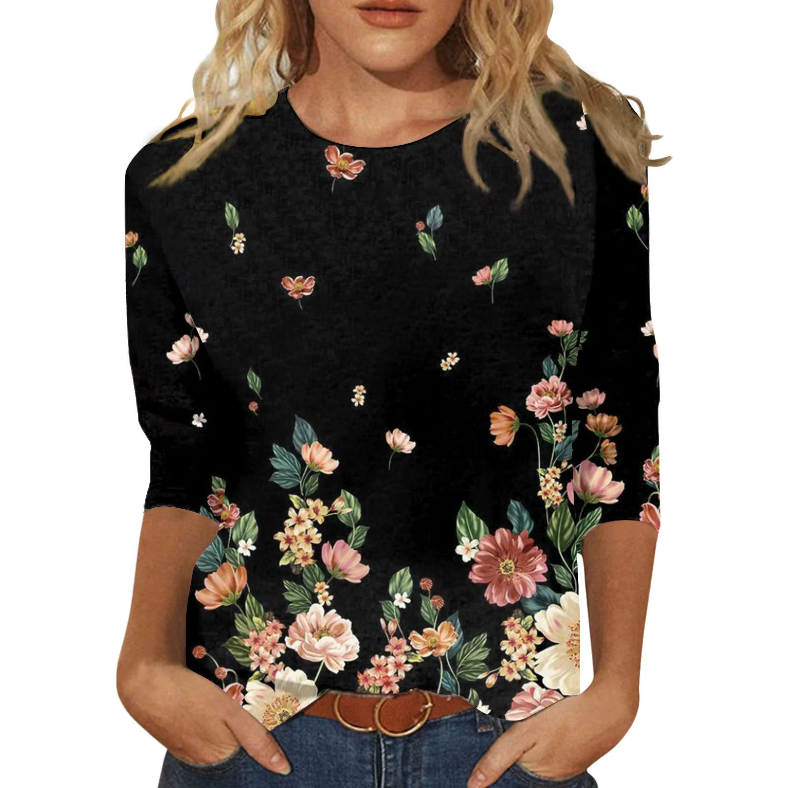 T-shirt à manches longues pour femmes