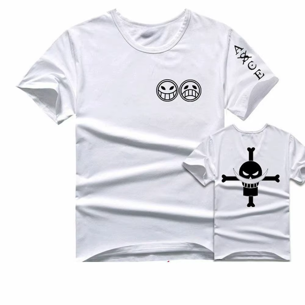 Nouveaux T-shirts One Piece Pirates de Barboteuse avec motif crâne