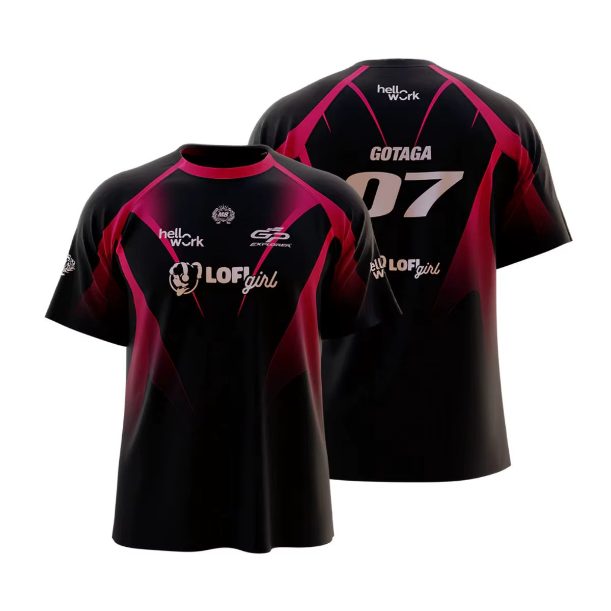 Été impression 3D GP3 EXPLORER Fans uniformes de l'équipe hommes femmes respirant été course col rond manches courtes décontracté T-shirts hauts
