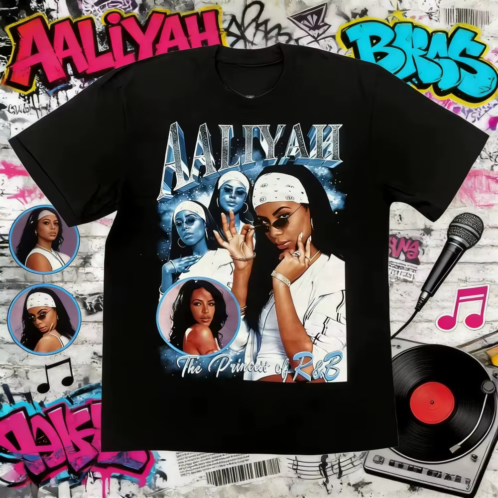 T-shirt imprimé Aaliyah 2026