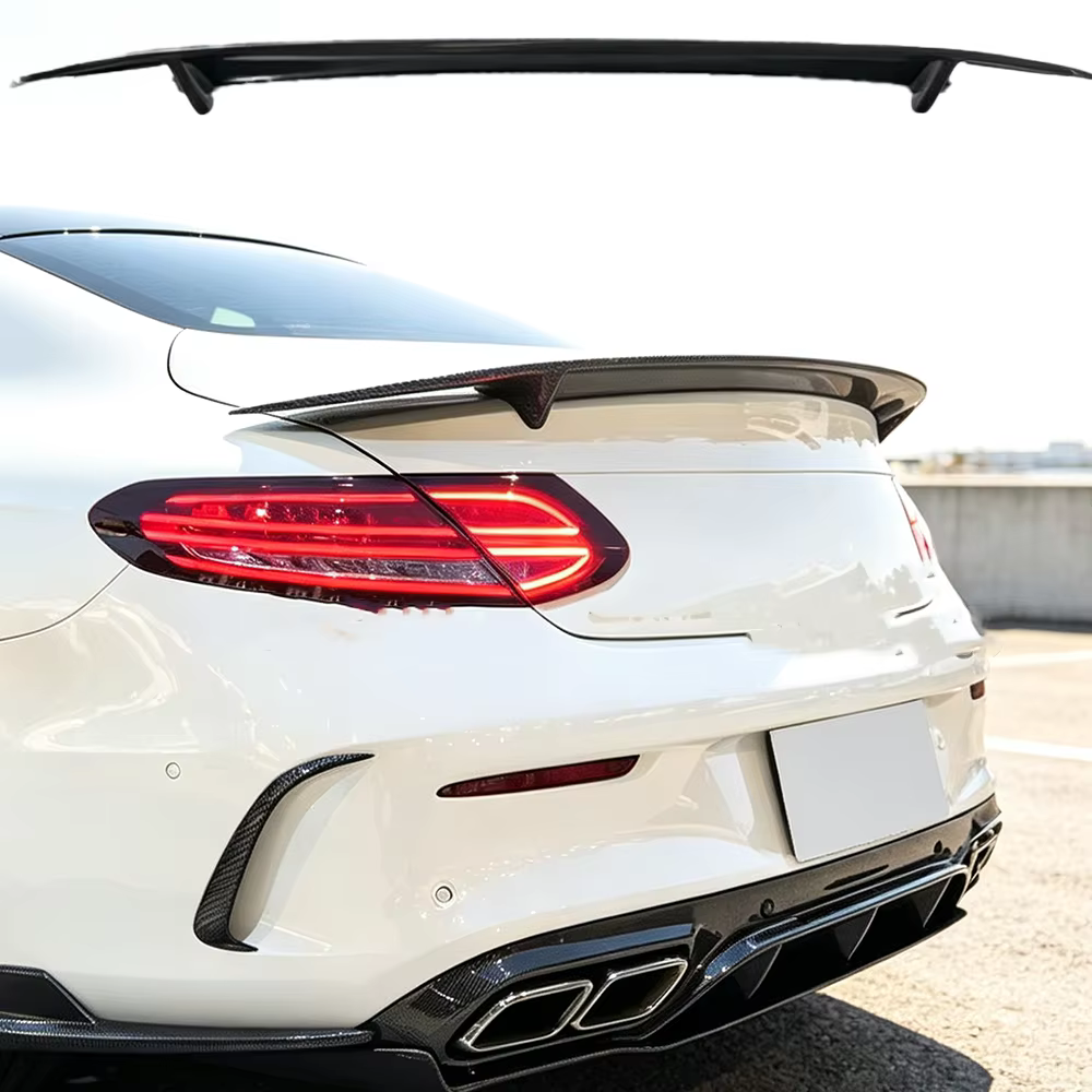 Kit carrosserie arrière en fibre de carbone véritable pour Mercedes-Benz Classe E W238 AMG