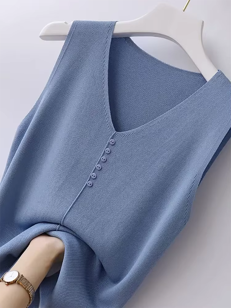 Débardeurs en tricot pour femmes