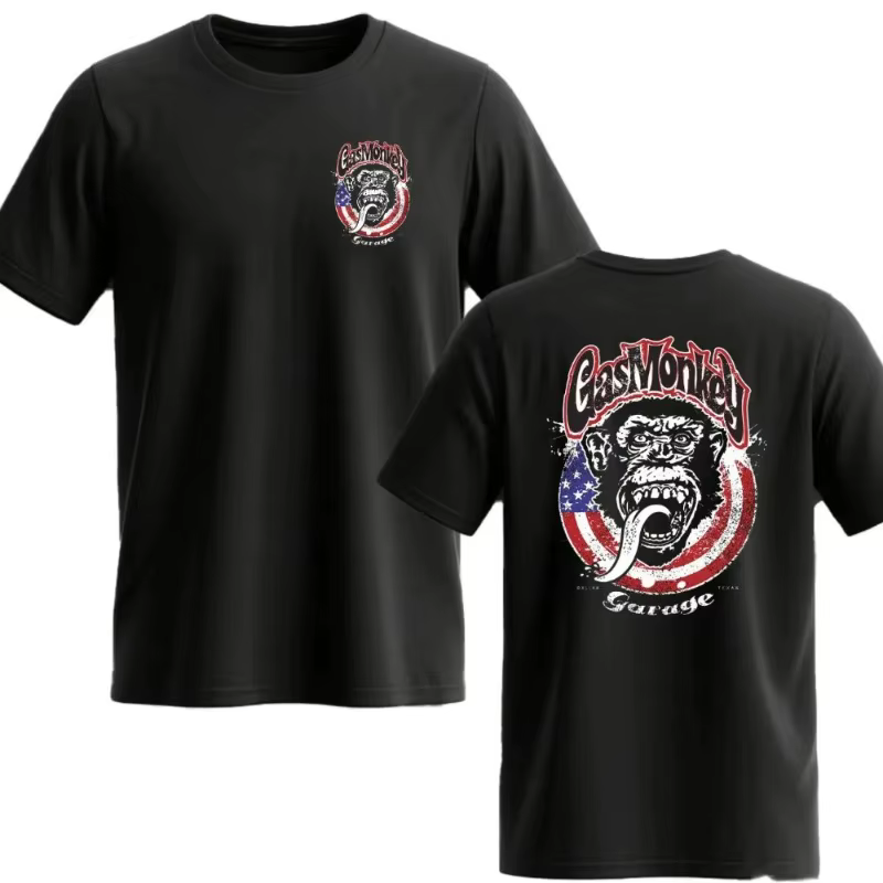 T-shirt double face Amazing Essential Gas Monkeys Garage pour homme