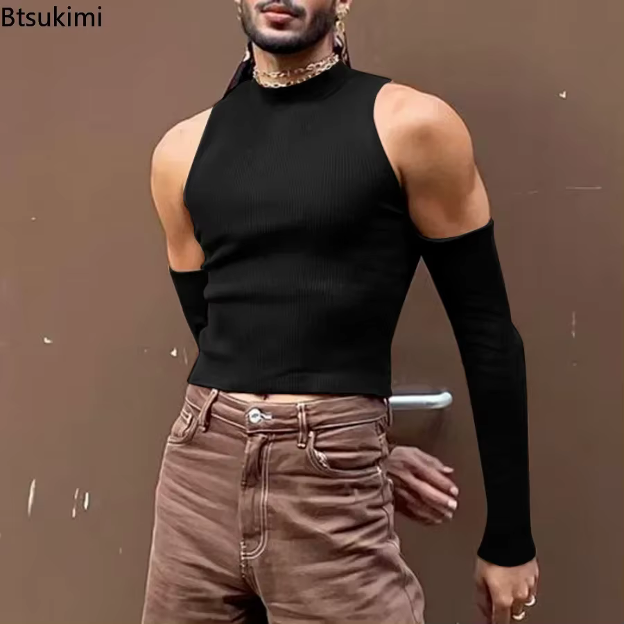 T-shirt col roulé pour hommes