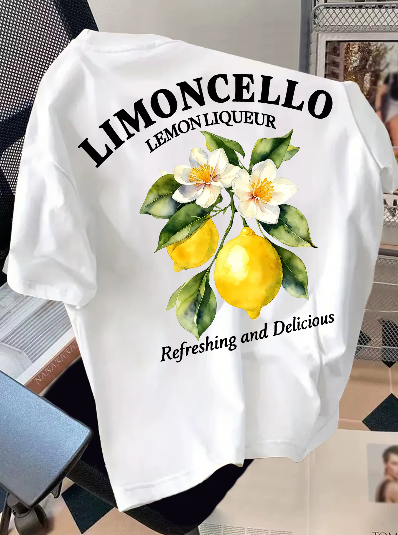 T-shirt pour homme style rétro