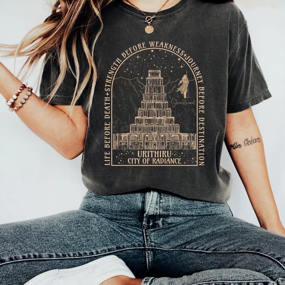 Stormlight archives T-Shirt Urithiru ville d'éclat