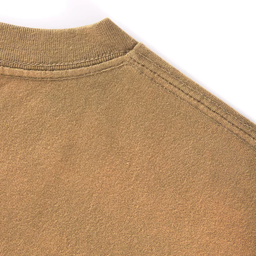 Motif personnalisé logo bricolage hommes cravate-teinture T-Shirt décontracté ample été coton