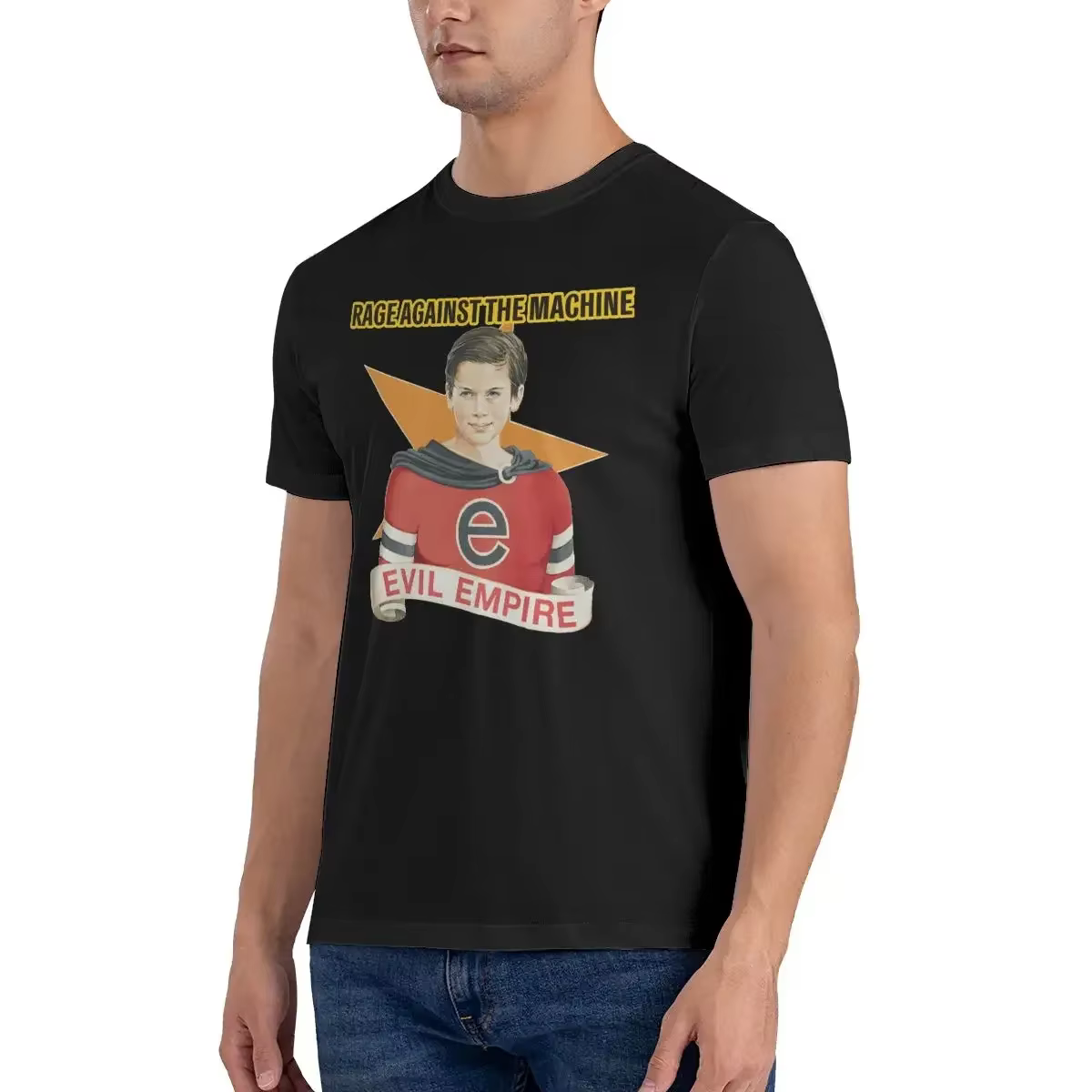 Rage contre la Machine mal Empire mince T-shirt