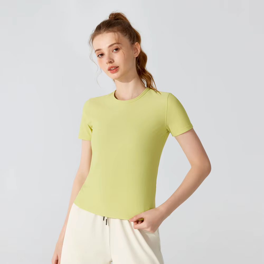 T-shirt de course respirant pour femmes
