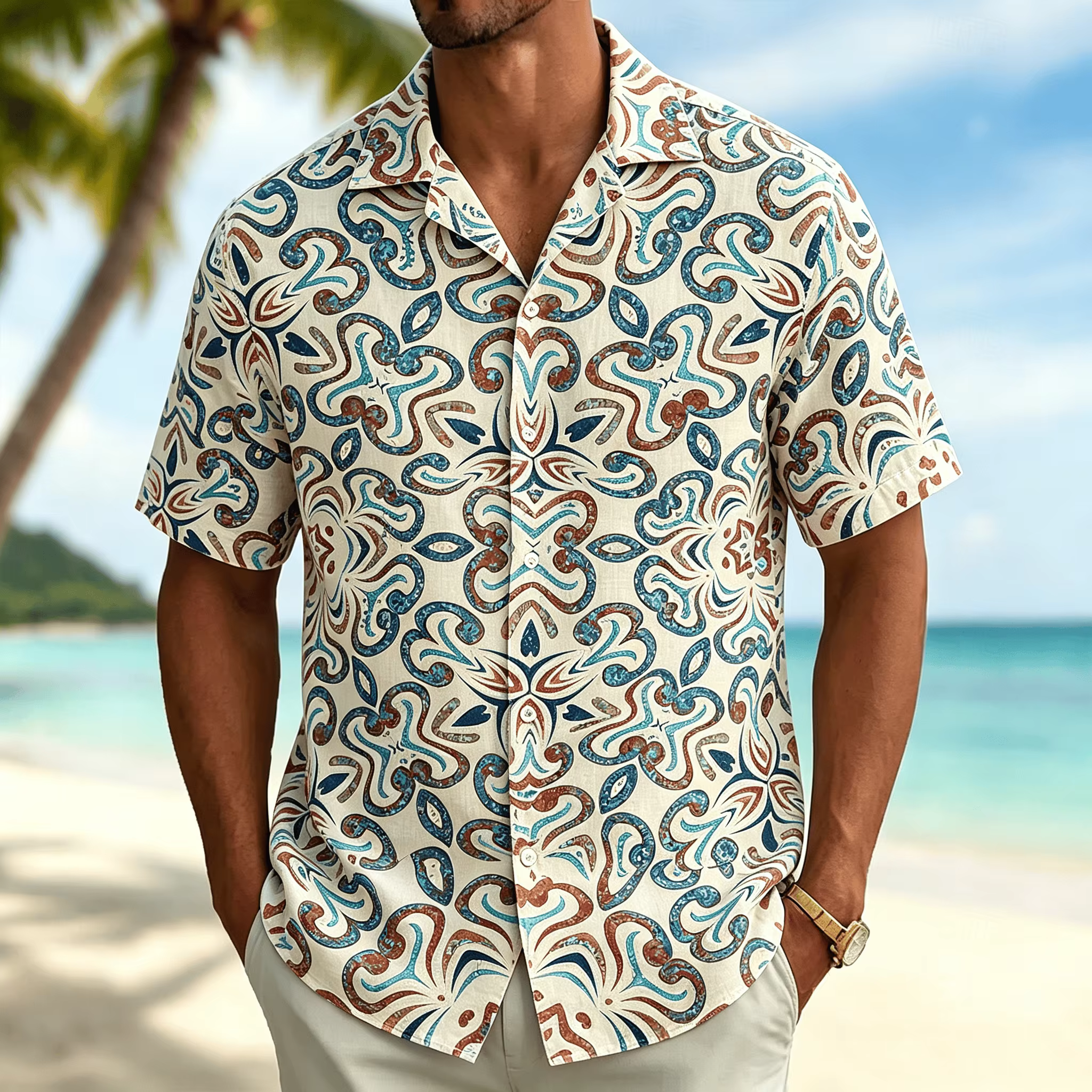 Chemise à manches courtes pour homme 2026