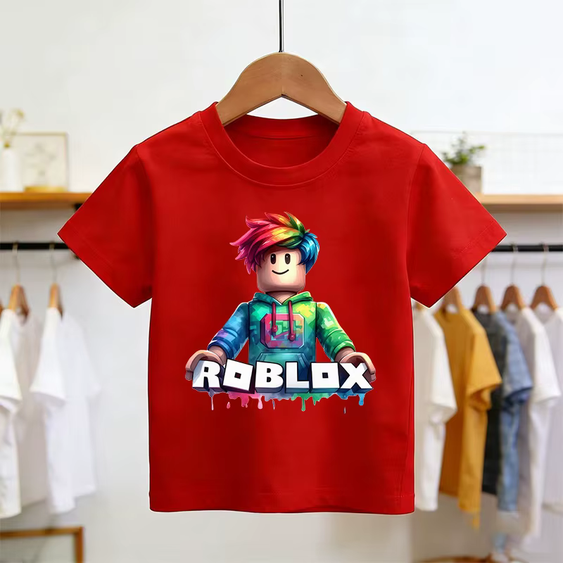 Roblox T-shirt été mode haut à manches courtes