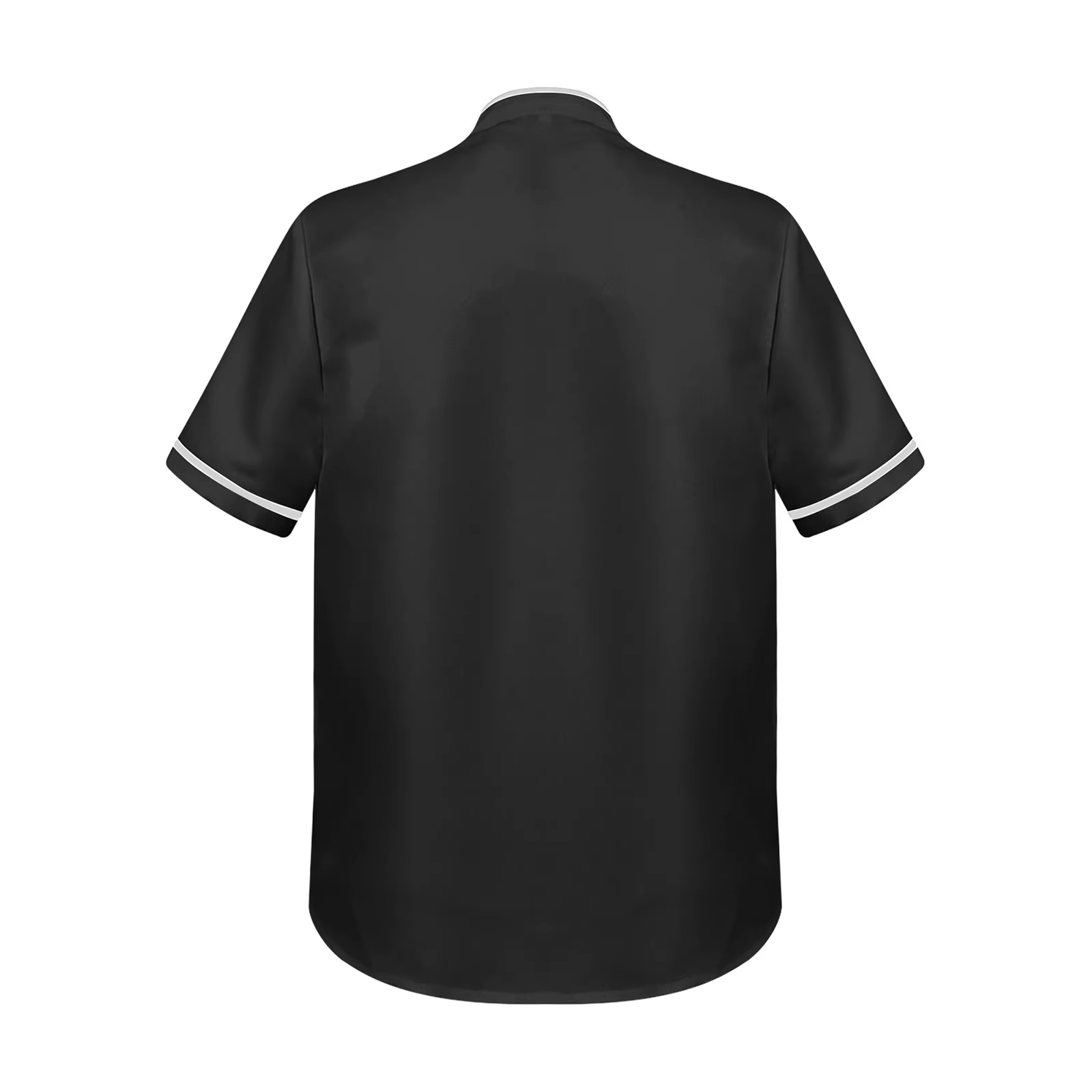 T-shirt de barbier pour homme avec grande poche à rabat sur la poitrine