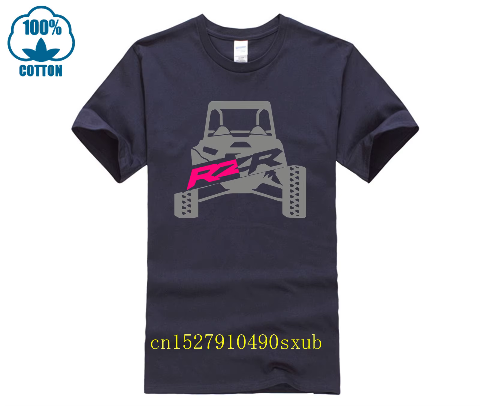 T-shirt imprimé décontracté et amusant pour hommes, personnalisé Polaris RZR