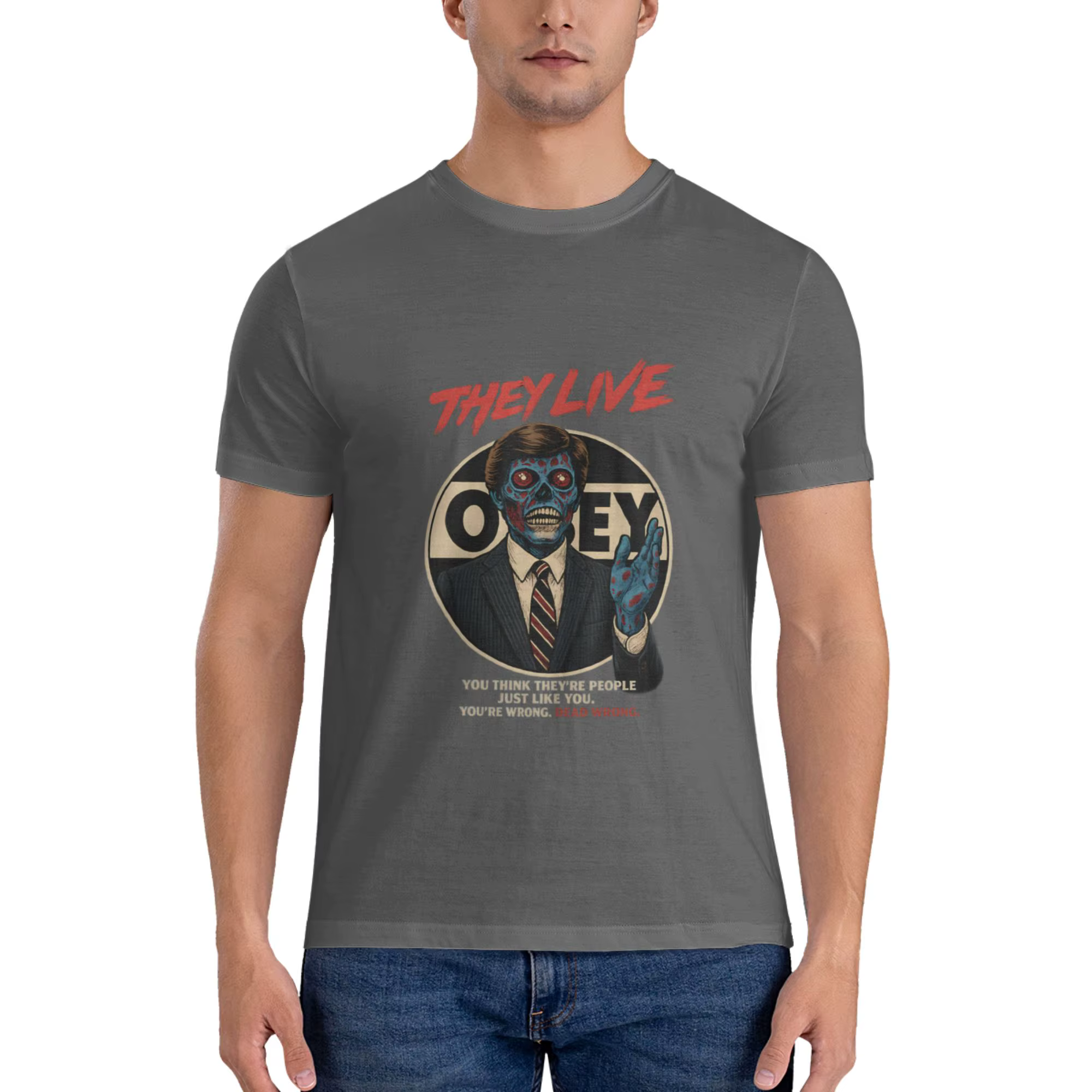 T-shirt imprimé pour hommes
