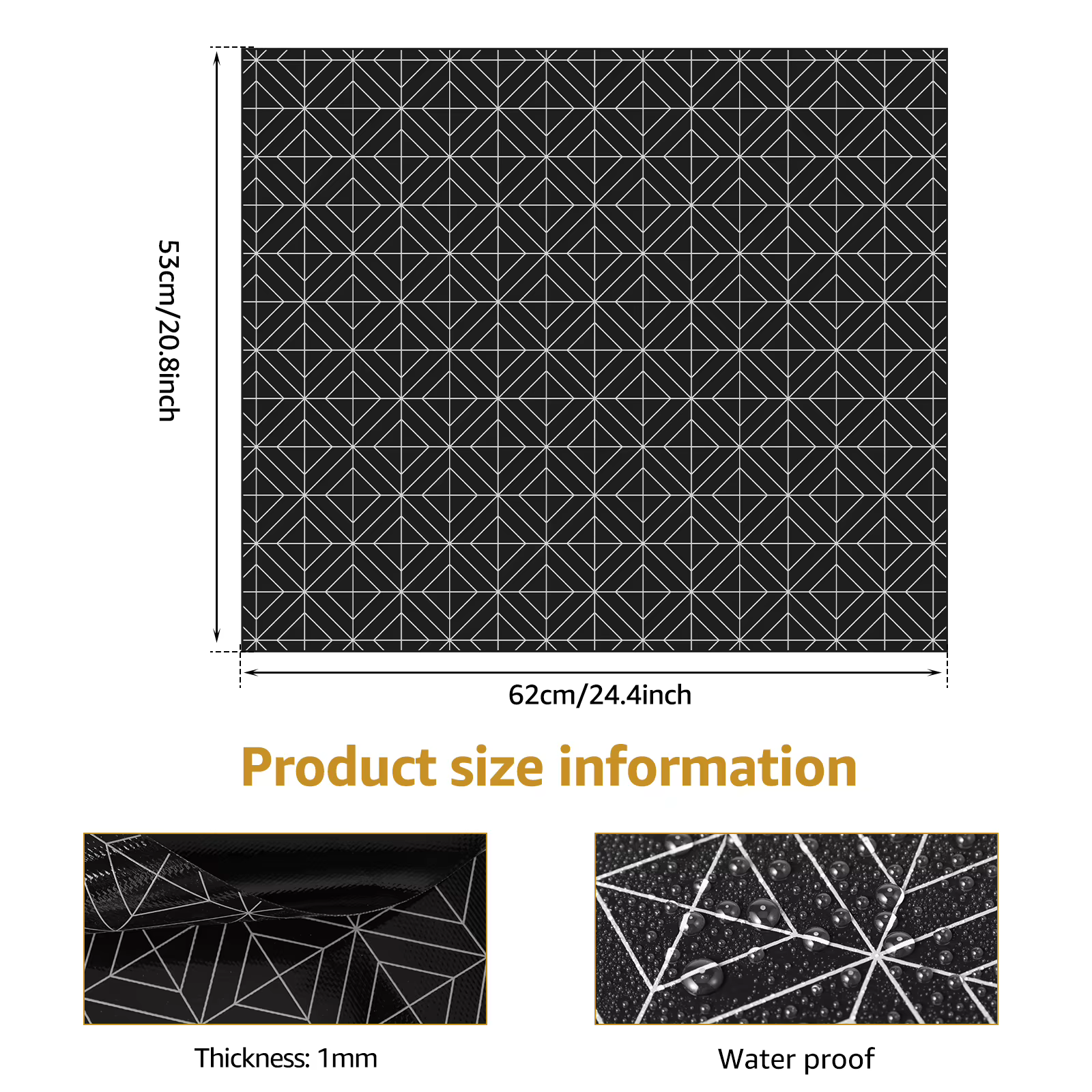 Tapis de protection pour table de cuisson à Induction