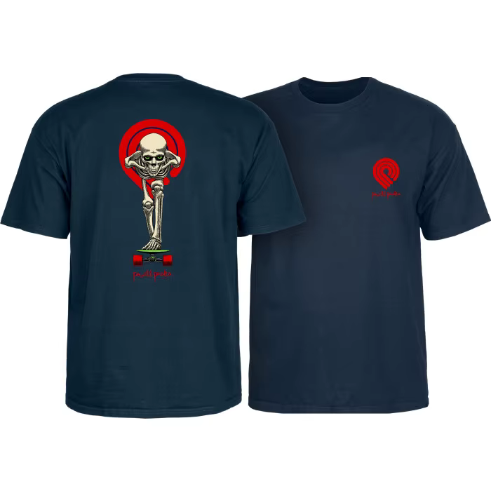 Marque de skateboard américaine haut de gamme - Collection de t-shirts bleu marine