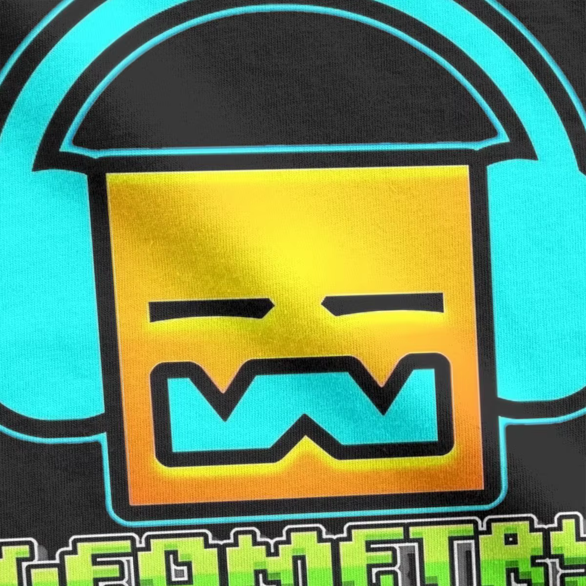 T-shirt Geometry Dash Vintage pour hommes et femmes