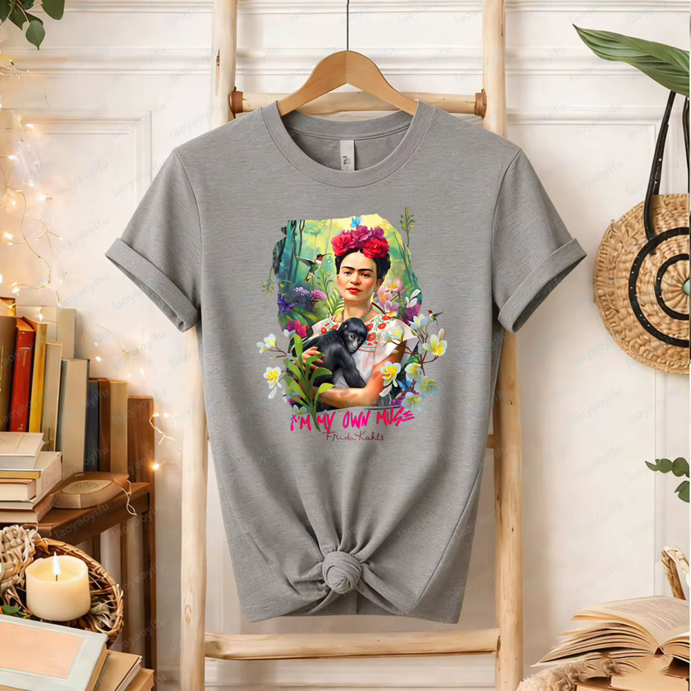 T-shirt « Je suis ma propre muse » - Frida Kahlo