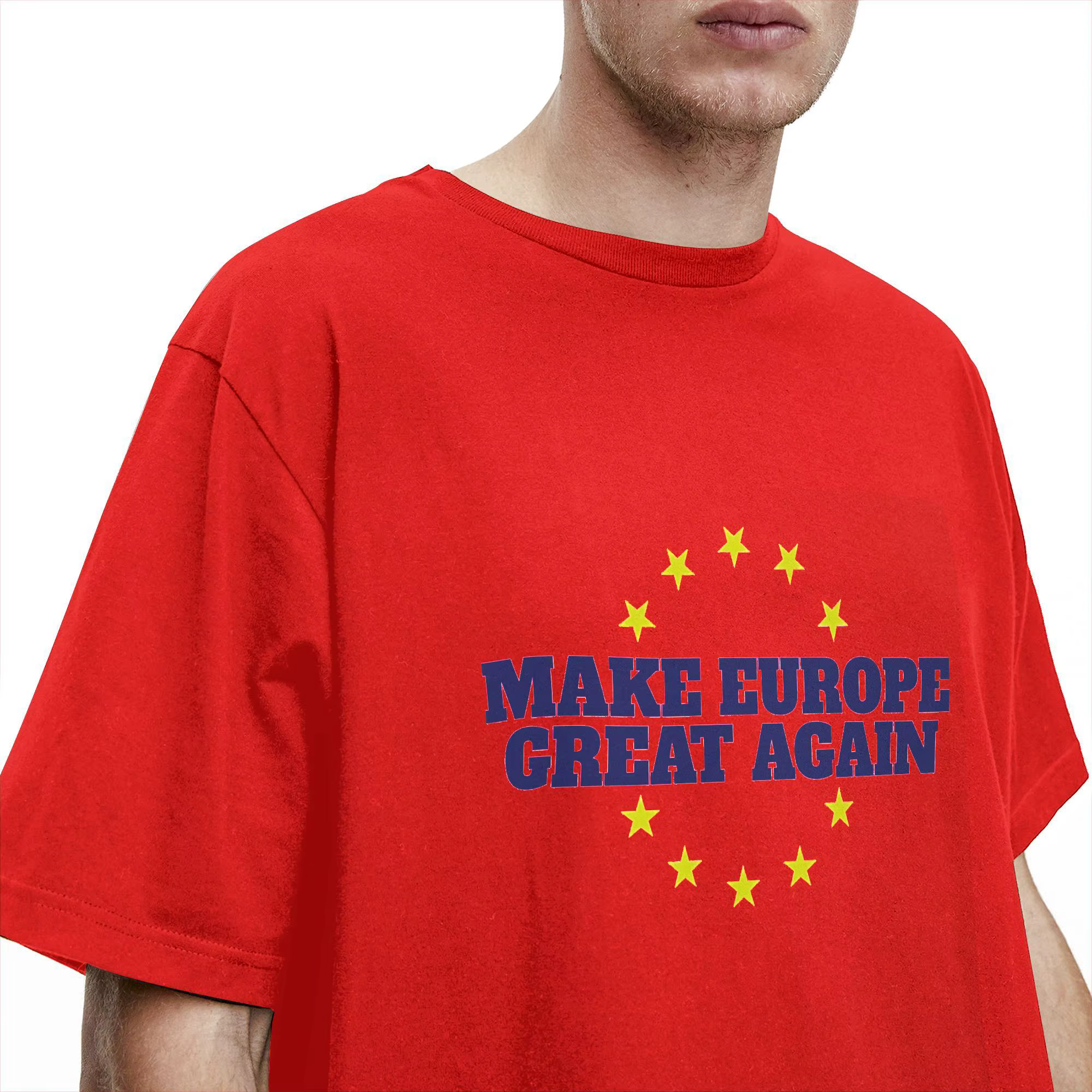 T-Shirt pour hommes, en coton