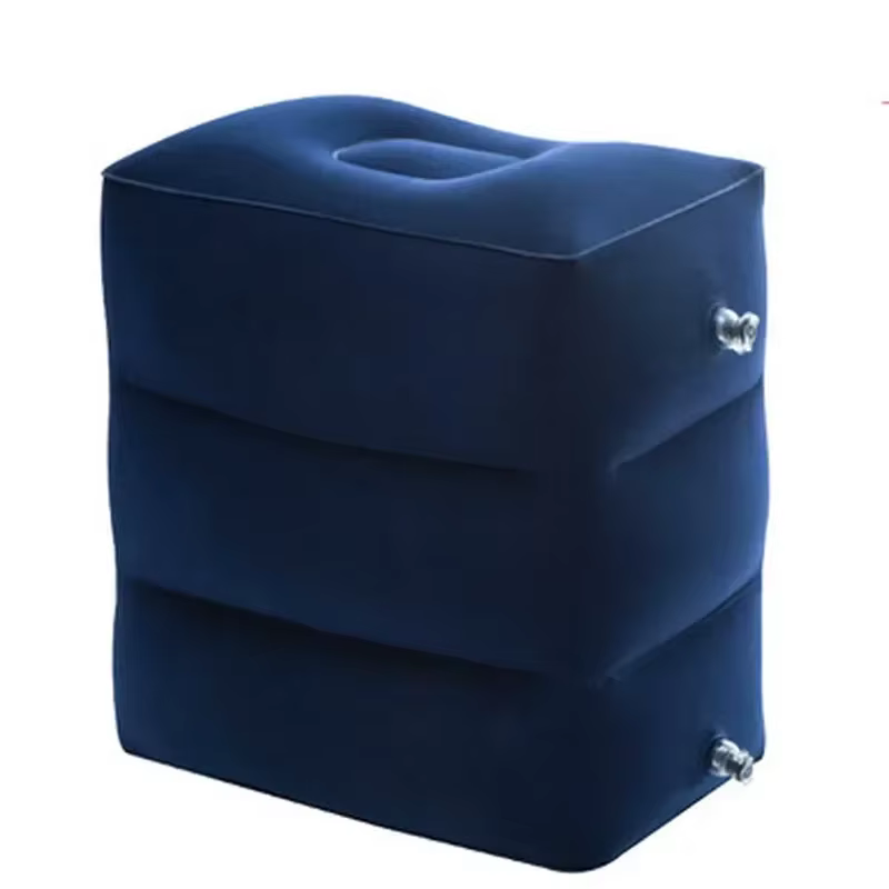 Repose-pieds gonflable réglable pour enfants, oreiller de repos pour avion, voiture, Bus, voyage, sommeil, WJ529