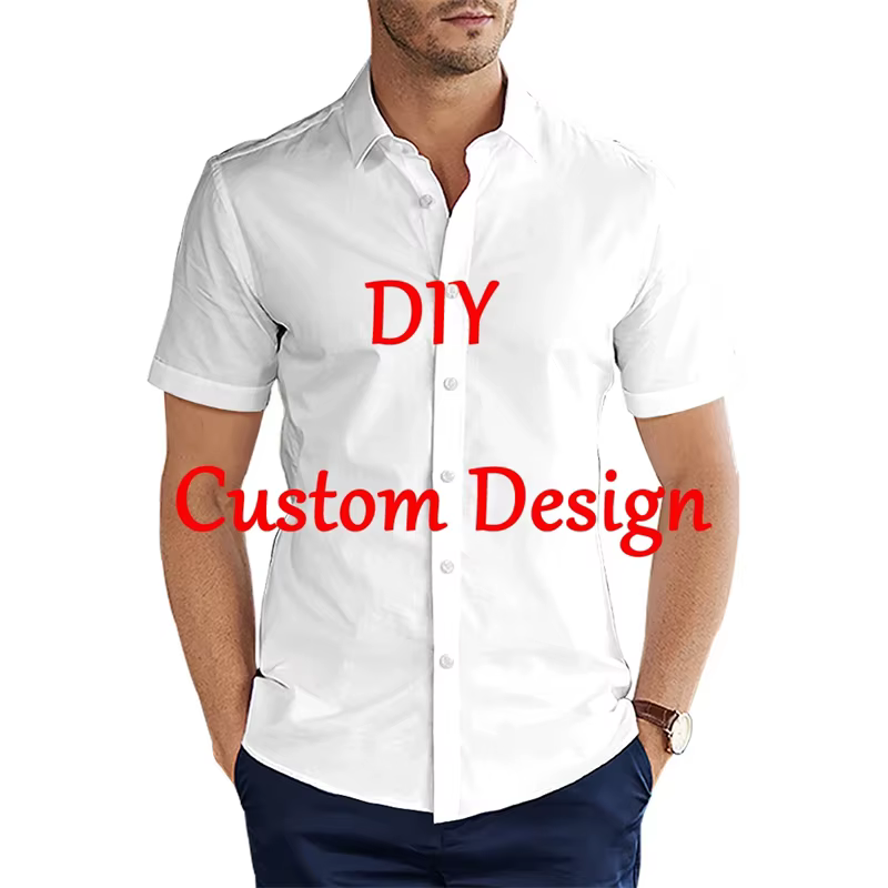 T-shirt imprimé 3D personnalisé pour hommes