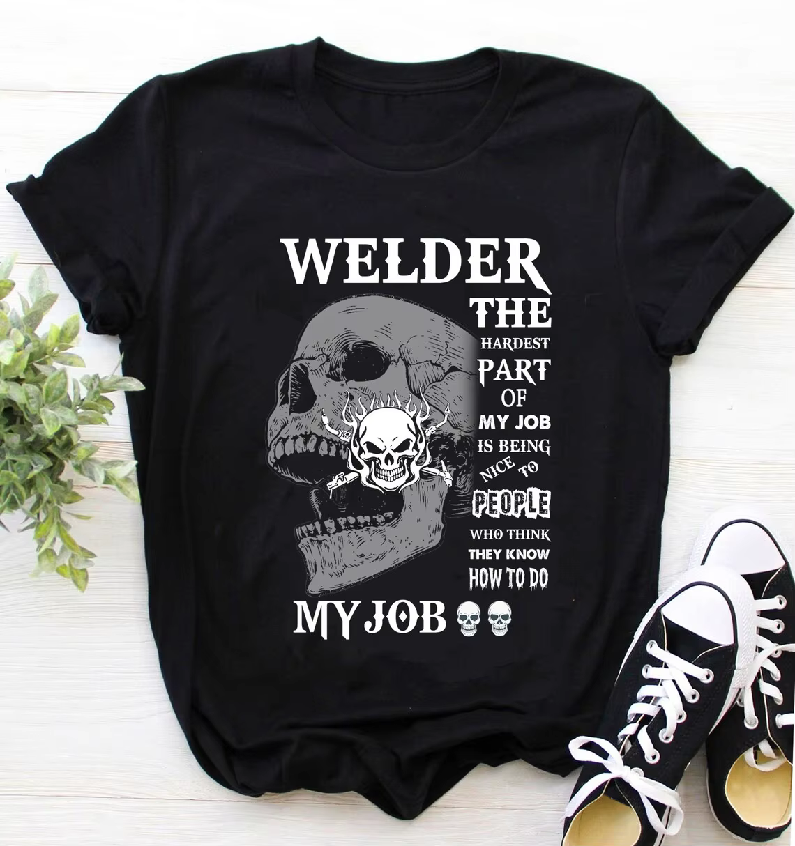 Chemise de soudeur t-shirt de soudage Streetwear polyvalent à manches courtes graphique hommes femmes élégant Harajuku unisexe hauts