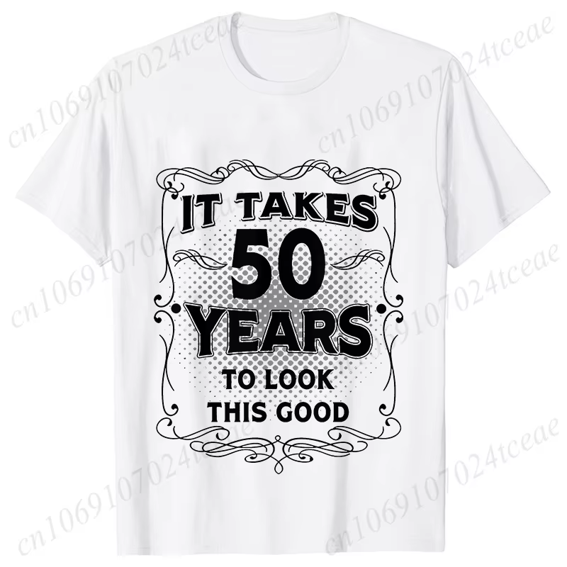 T-shirt drôle du 50e anniversaire pour hommes