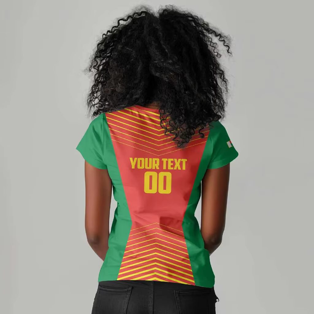 T-shirt décontracté léger à imprimé Madagascar