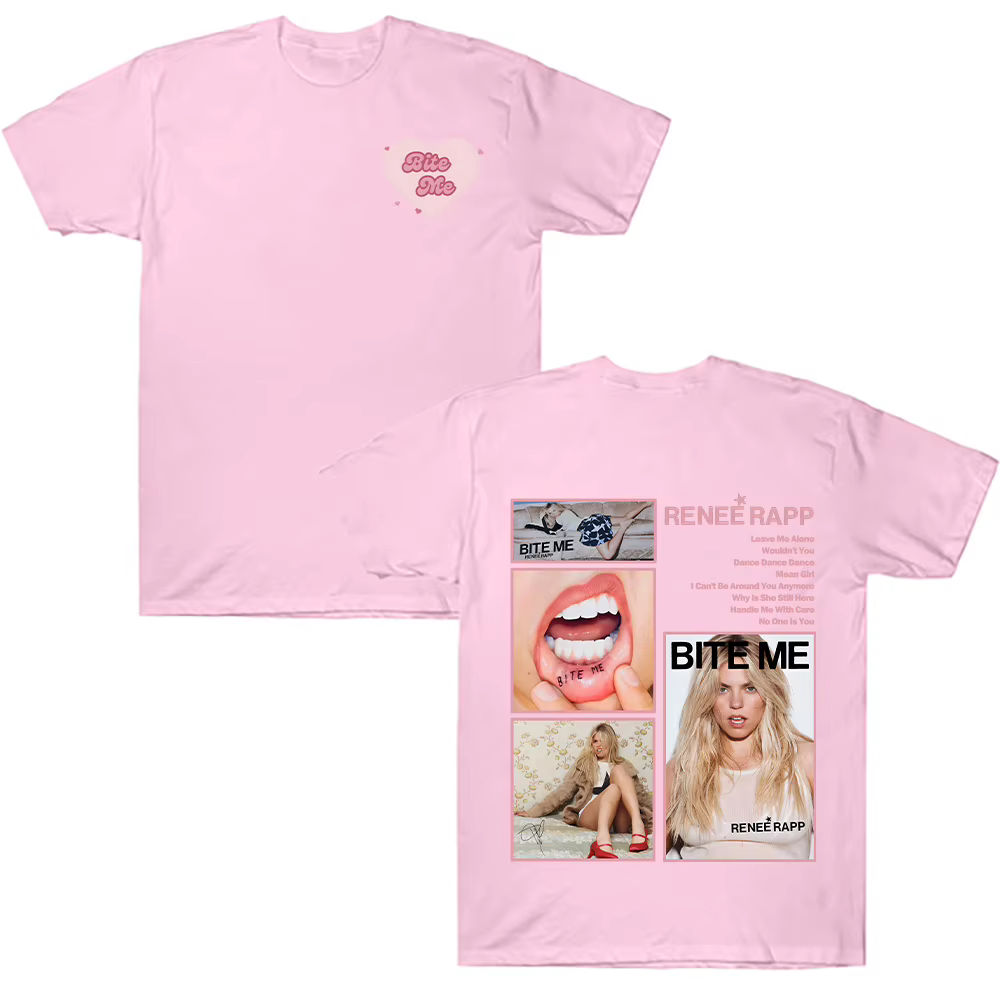 Reneé Rapp Bite Me T-shirt à manches courtes