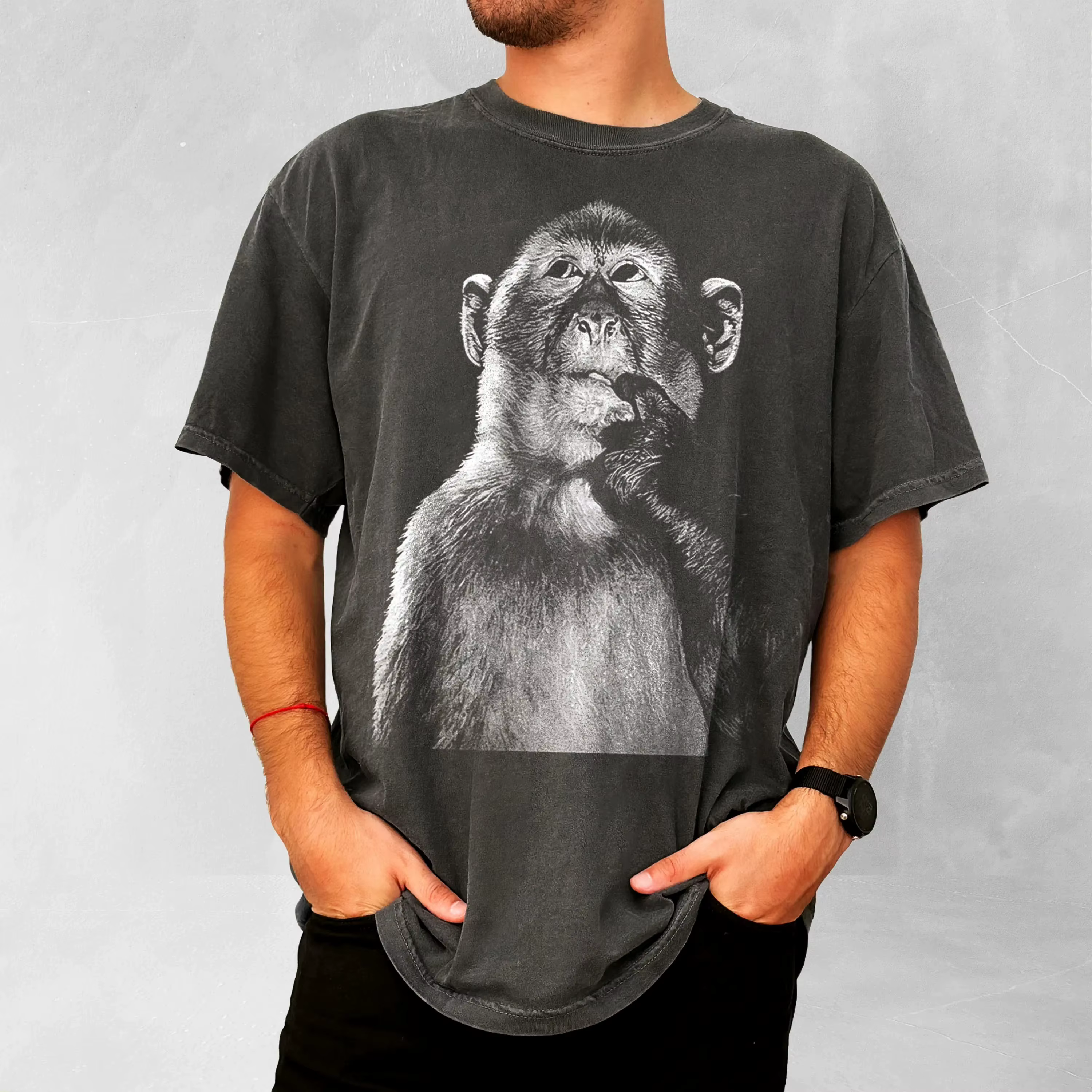 Chemise de singe drôle