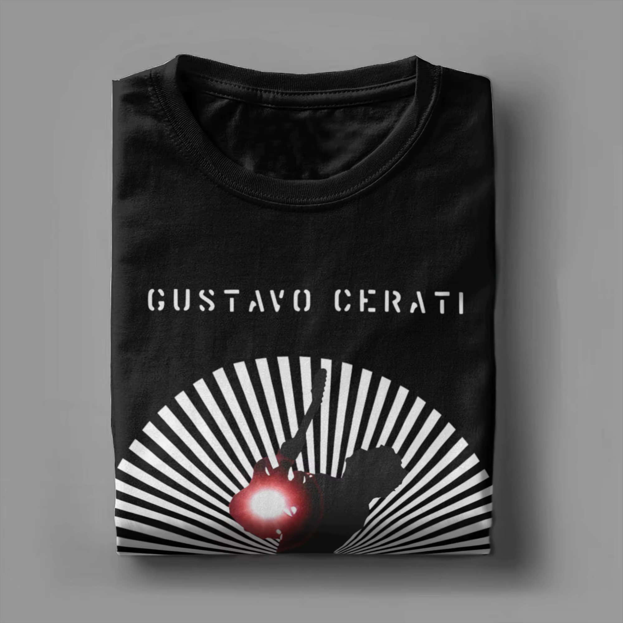 Gustavo Cerati Tour 2025 Album T-Shirt été coton t-shirts pour hommes Hip Hop T-Shirt décontracté chemise manches courtes haut t-shirts