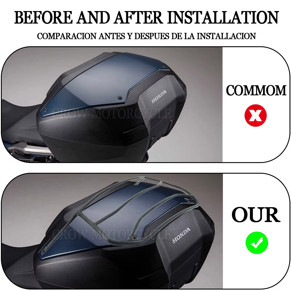 Accessoires de moto pour Honda Forza, Top Case, Bagages, Porte-bagages, Nouveau, Forza750, 750, 2021