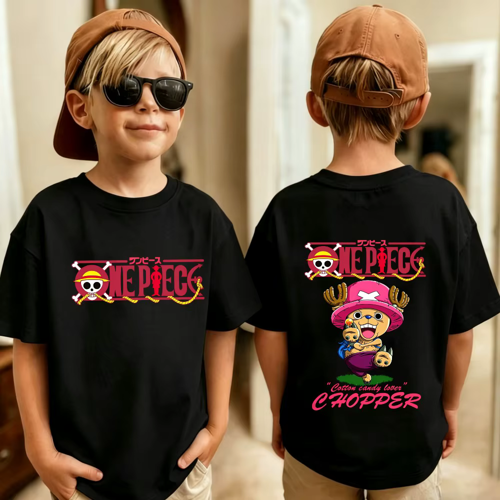 T-shirts à manches courtes pour garçons et filles