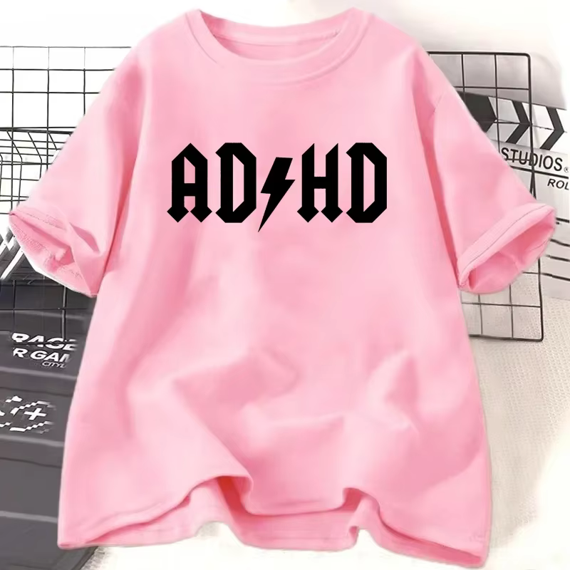 T-shirts imprimés Adhd pour femmes