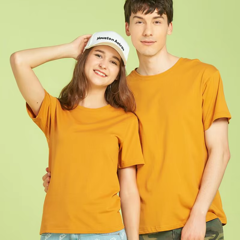 T-shirt en coton pur imprimé gratuit