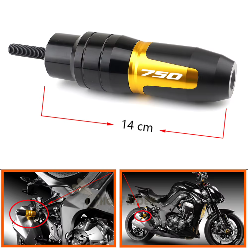 Protecteur de coussretours de protection en aluminium CNC pour Honda Forza, curseurs accessibles, 2023, FORZA750, 750, 2020, 2021, Hurcycles, accessoires, nouveau, 2022