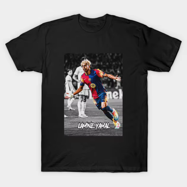 T-shirt de football unisexe ample à manches courtes en coton premium