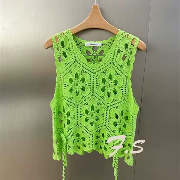 Débardeur en Crochet pour femmes
