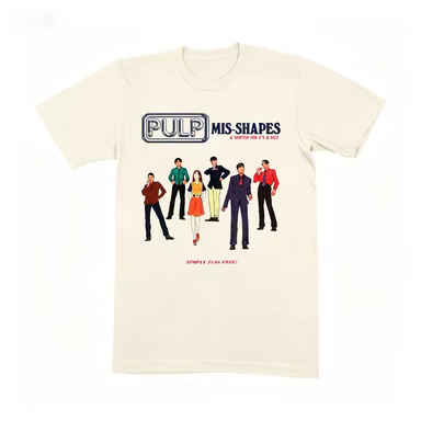T-shirt graphique vintage Pulp Mis-Shapes