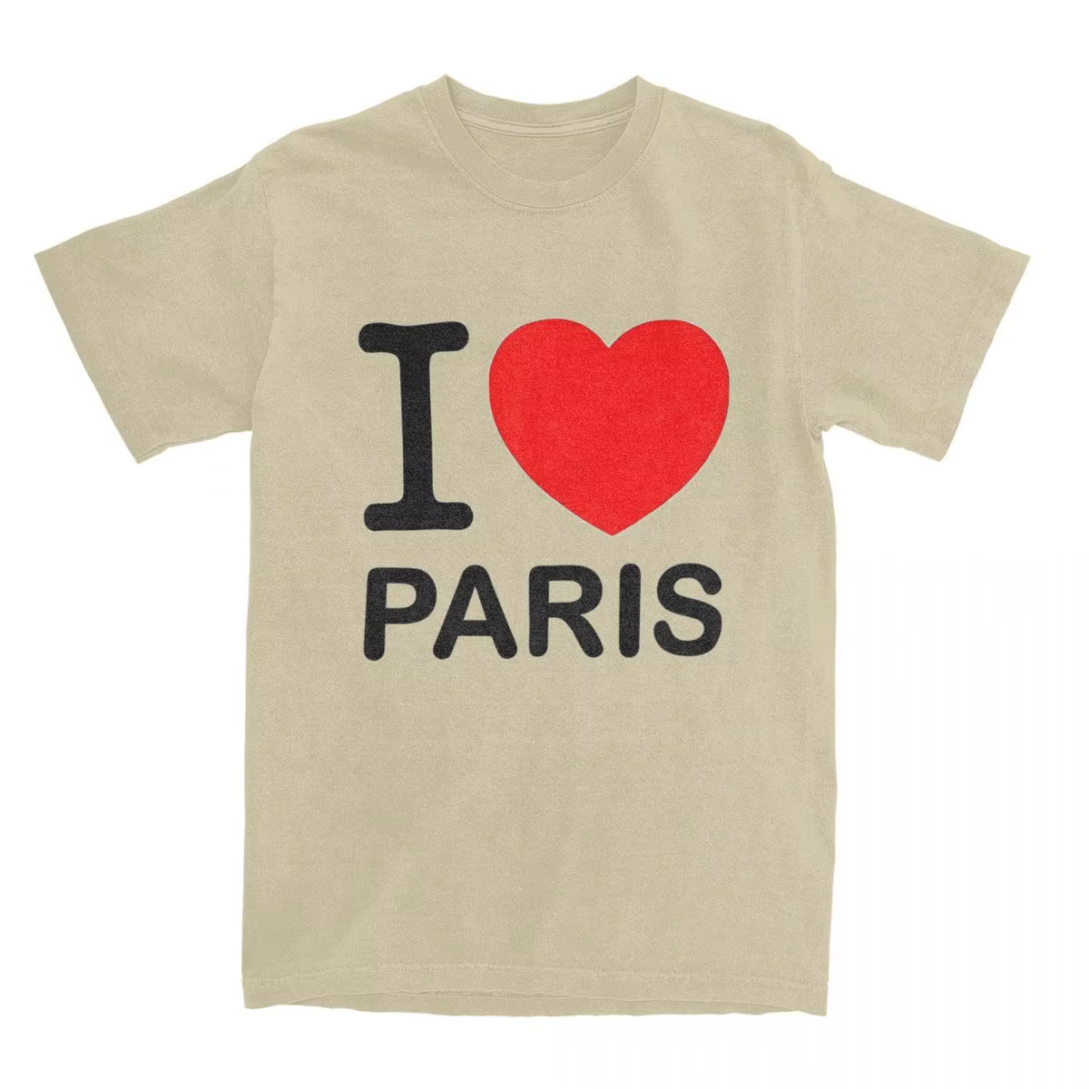 T-shirt pour hommes, I Love Paris