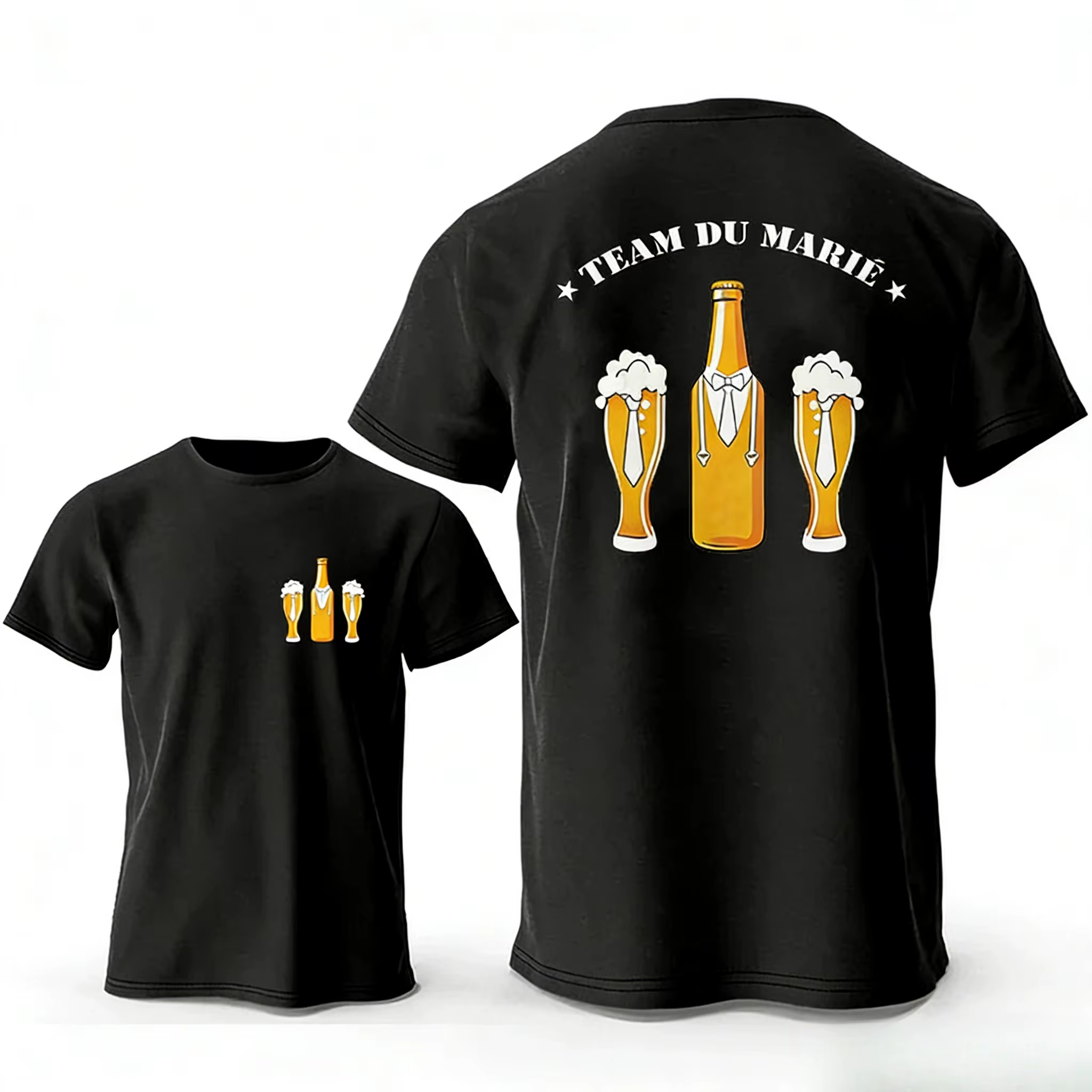 T-shirts graphiques pour hommes 2026 Équipe du Marié EVG TEAM