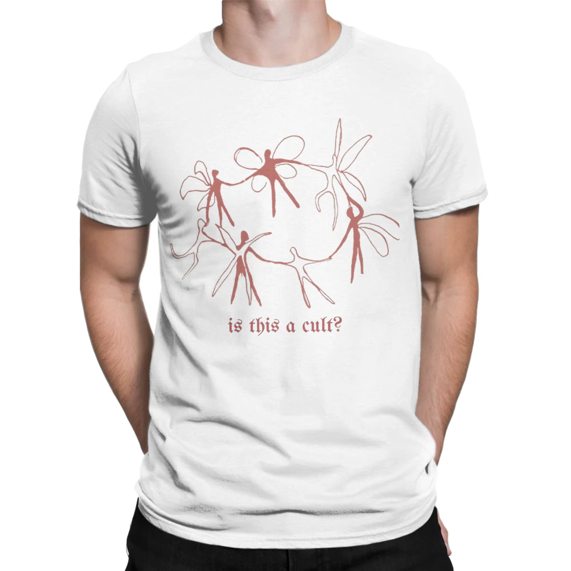 Melanies Martinez Hades T-shirt pour homme en pur coton