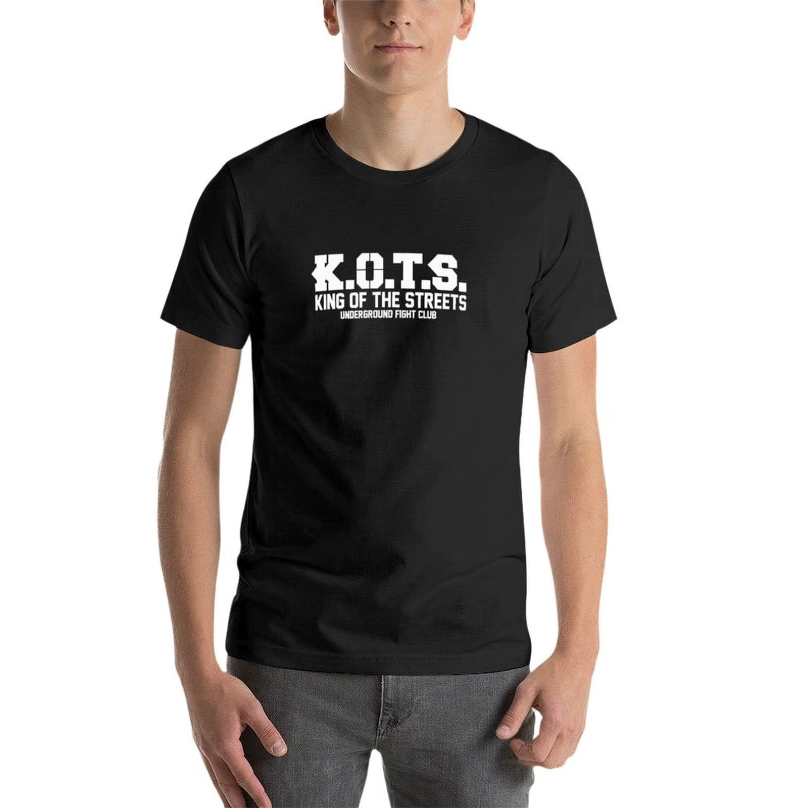 KING OF THE STREETS KOTS Underground Fight Club T-Shirt personnalisé