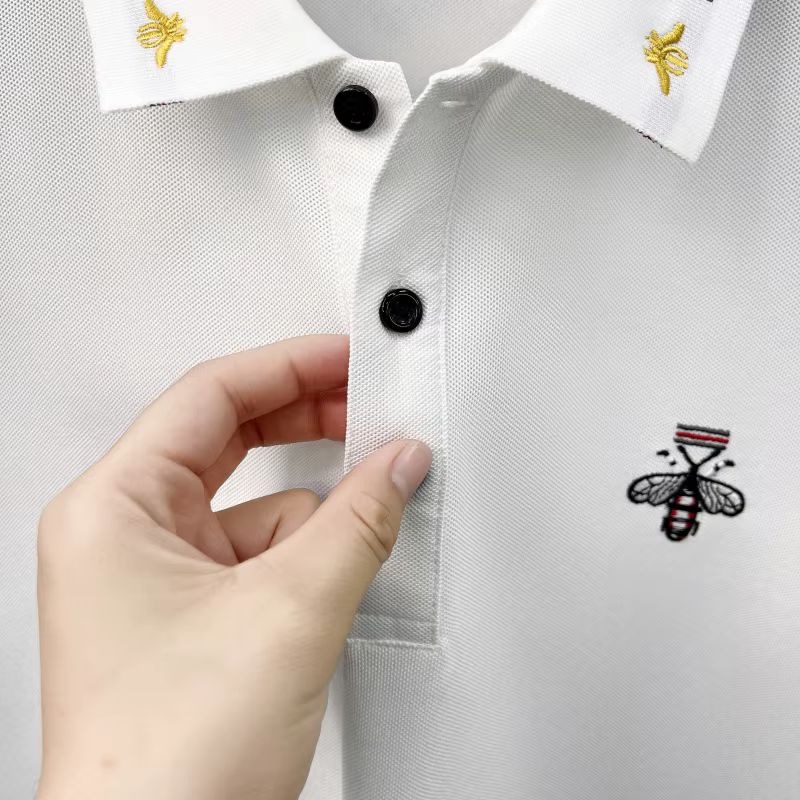 Polo homme de haute qualité à manches courtes
