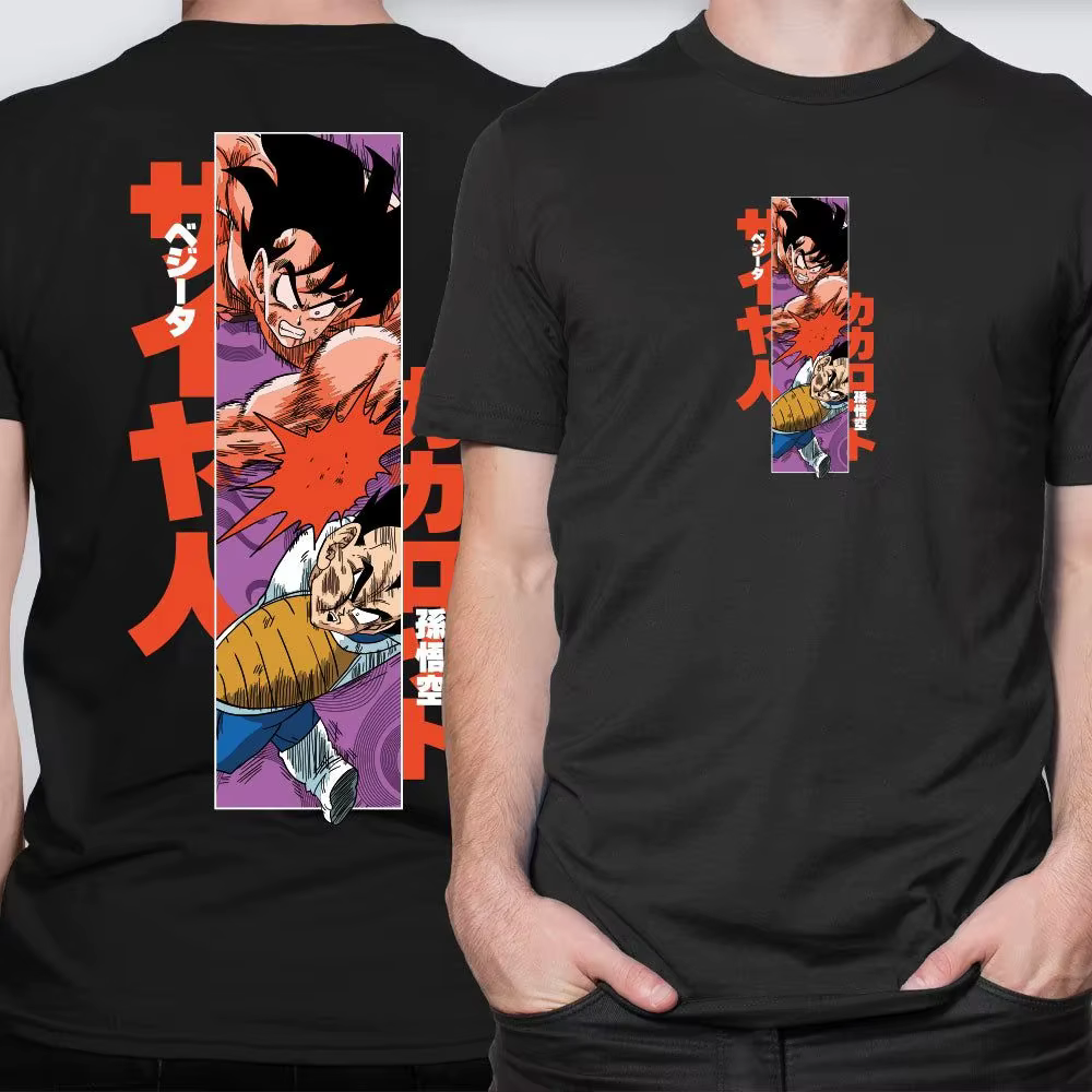 T-shirt Dragon Ball Son Goku imprimé anime japonais