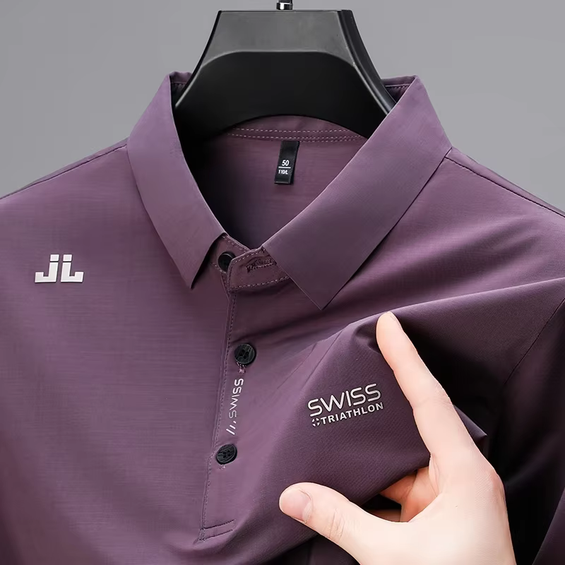 Chemise polo respirante pour homme