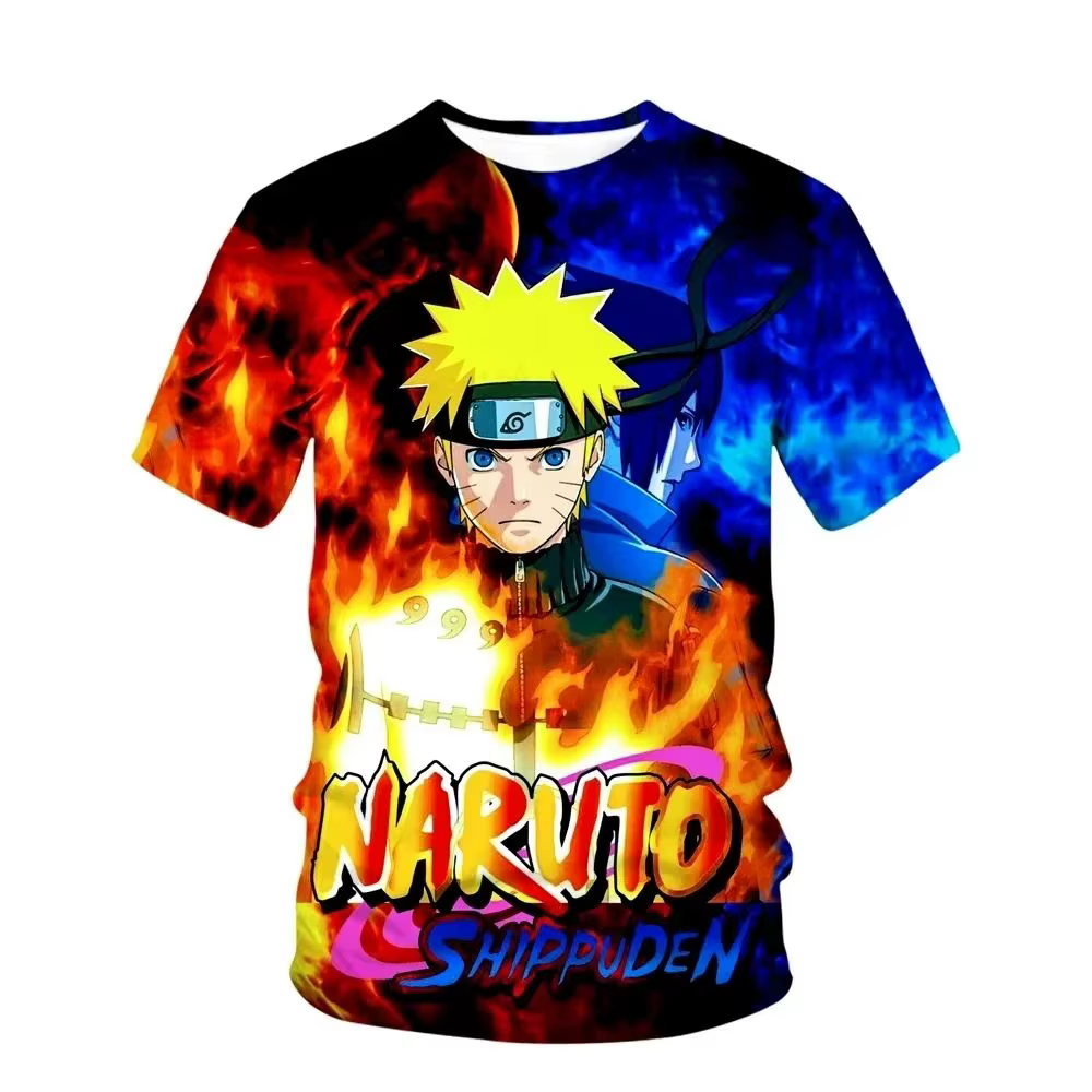 T-shirt Naruto Shippuden imprimé 3D